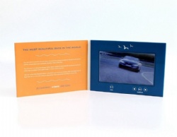 7inch A5 video brochure